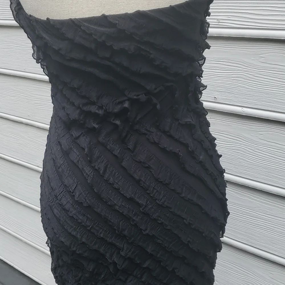 Love Notes Ruffle Bodycon Strapless Dress - Picture 5 of 10